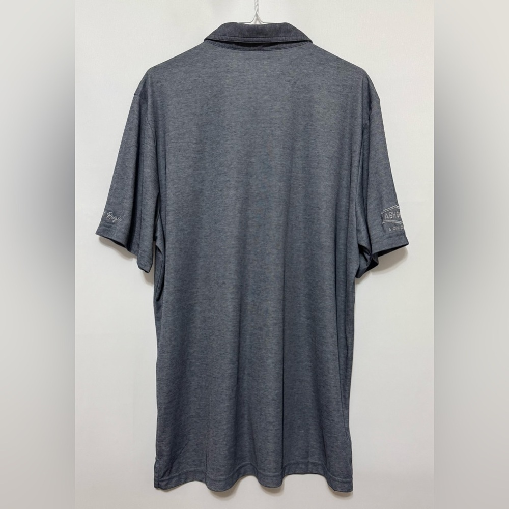 Travis Matthew Oceanside Polo Shirt Blue Nights Heather Size XL NWT Company Logo - Picture 2 of 13
